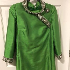 Green Jeweled Dress